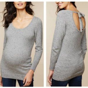 Motherhood Maternity Tie Back Detail Sweater